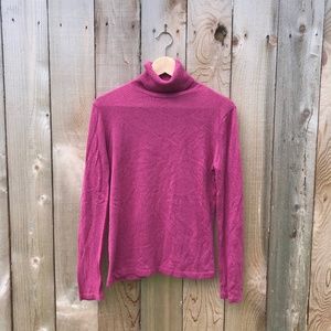 Kasper Pink Turtle Neck